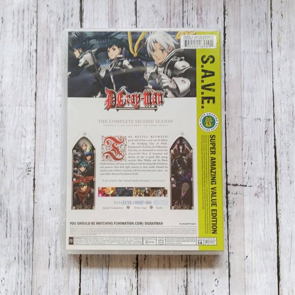 D. Gray-Man The Complete Second Season Animated Series DVD Set - Picture 2 of 2